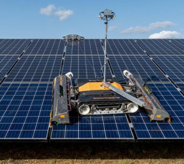 Solar Panel Cleaning Robot Boosting Solar Efficiency Through Automation