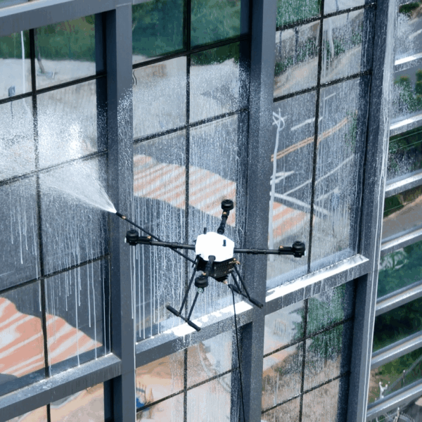 AI Drone Cleaning
